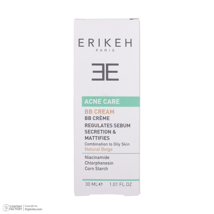 کرم پودر BB اریکه مدل ACNE CARE مناسب پوست های چرب و مختلط حجم 30 میلی لیتر