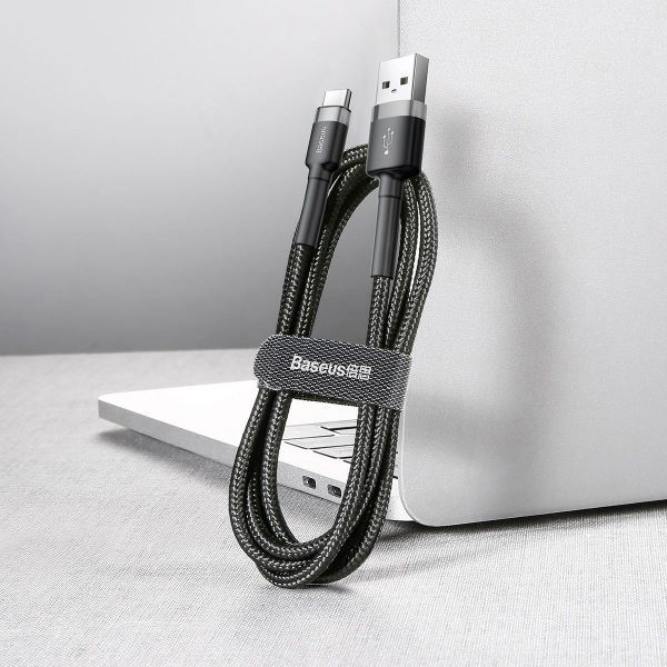 کابل تبدیل USB به USB-C باسئوس مدل CATKLF-CG1 Cafule طول 2 متر