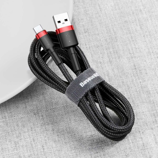 کابل تبدیل USB به USB-C باسئوس مدل CATKLF-CG1 Cafule طول 2 متر