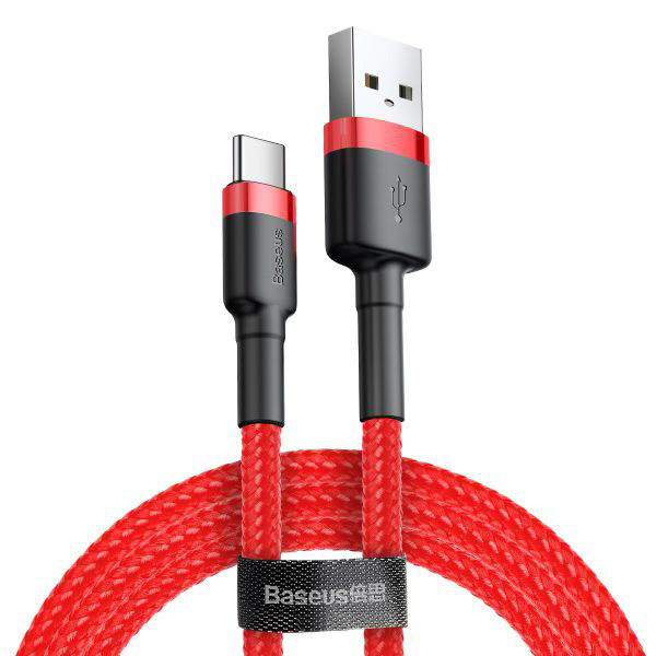 کابل تبدیل USB به USB-C باسئوس مدل CATKLF-CG1 Cafule طول 2 متر