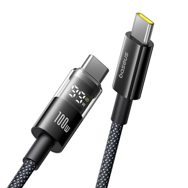 کابل تبدیل USB-C بیسوس مدل Display 2 Fast Charging طول 2 متر