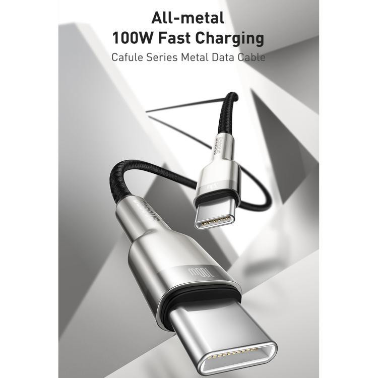 کابل تبدیل USB-C به USB-C باسئوس مدل CATJK-D01 طول 2 متر
