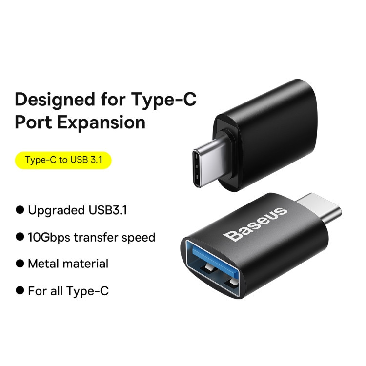 مبدل USB-C به USB 3.1 باسئوس مدل ZJJQ0000