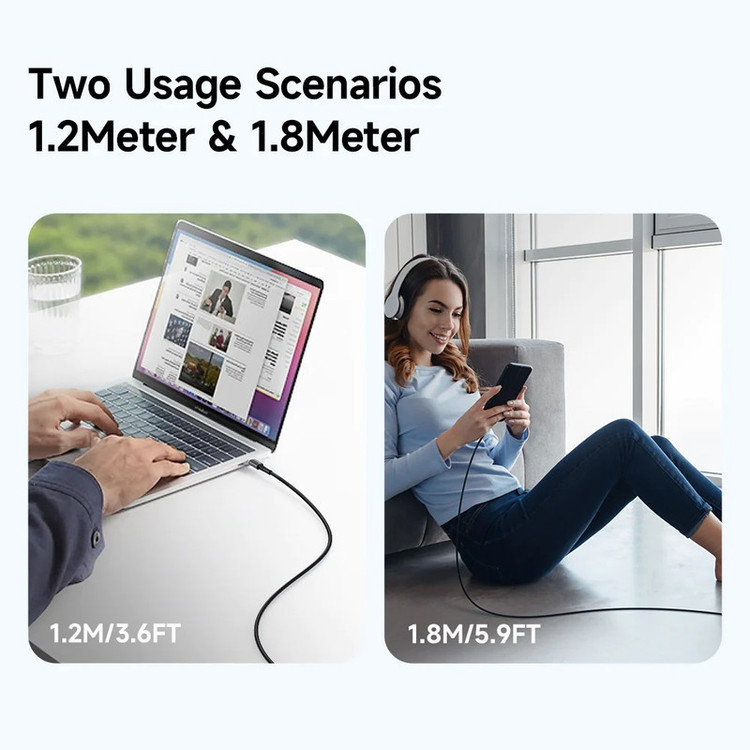 کابل تبدیل USB-C به لایتنینگ مک دودو مدل C-A2850 طول 1.2 متر