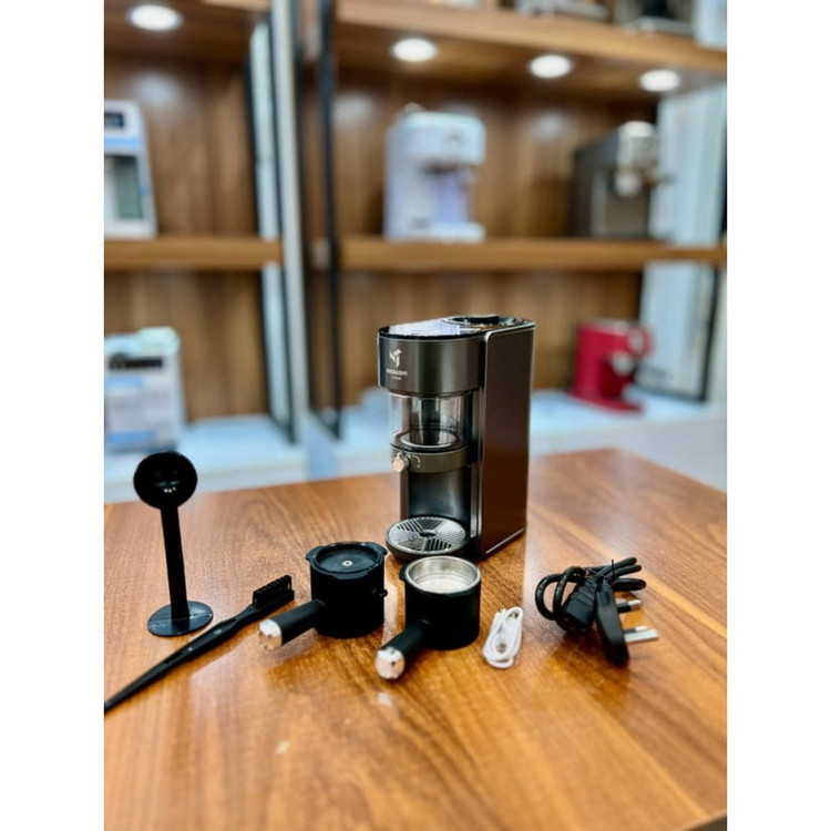اسپرسوساز چندکاره 250 میلیلیتر مباشی مدل ME-CEM304 با فشار 20 بار، کنترل دمای PID و NTC، گرمایش سریع و سازگار با کپسول نسپرسو و دولچه گوستو