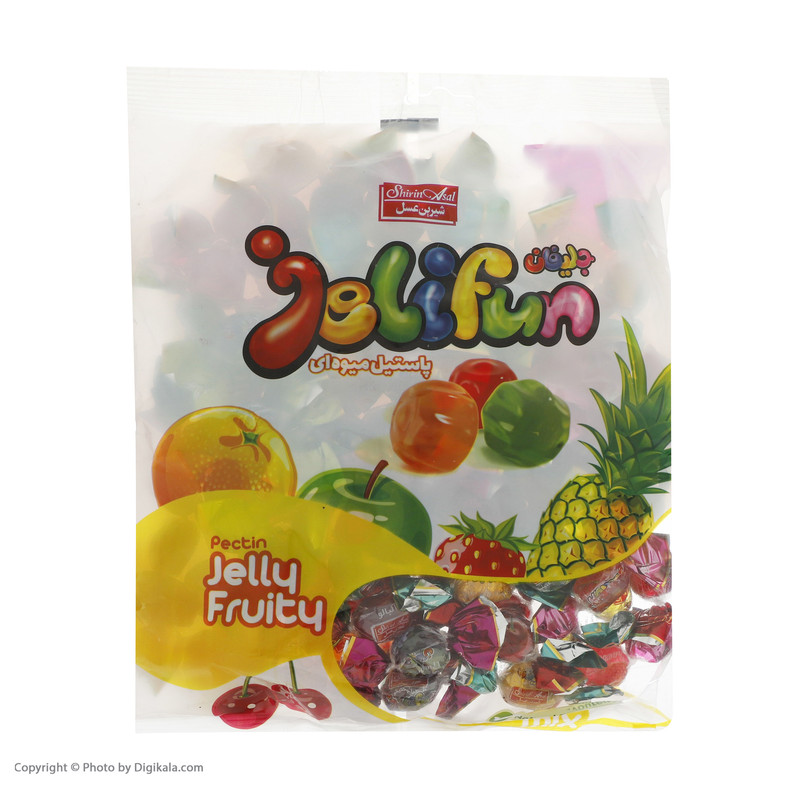 پاستیل میوه ای بر پایه پکتین شیرین عسل مقدار 1000 گرم