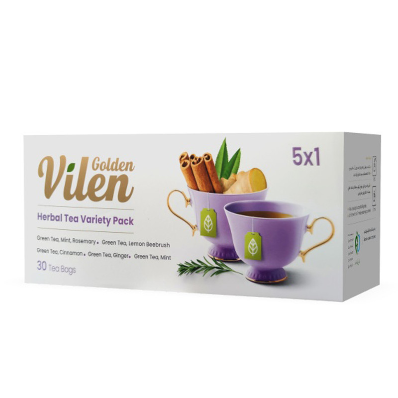 دمنوش گیاهی 1x5 گلدن ویلن بسته 30 عددی