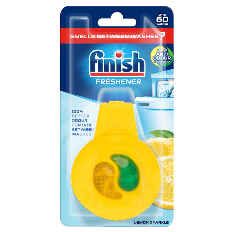 بوگیر ماشین ظرفشویی فینیش مدل Freshener Lemon وزن 100 گرم