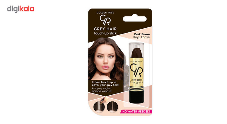 رژ مو گلدن رز مدل Dark Brown