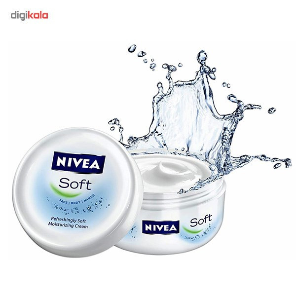 کرم نرم کننده و مرطوب کننده نیوآ مدل Soft حجم 200 میلی لیتر بسته 2 عددی