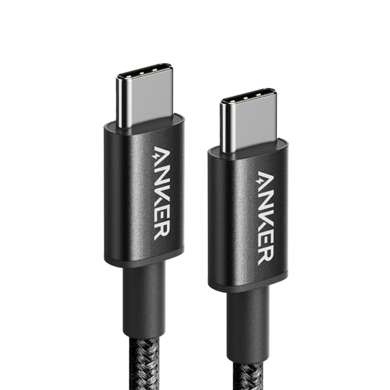 کابل تبدیل USB-C به USB-C انکر مدل Nylon A8752 طول یک متر