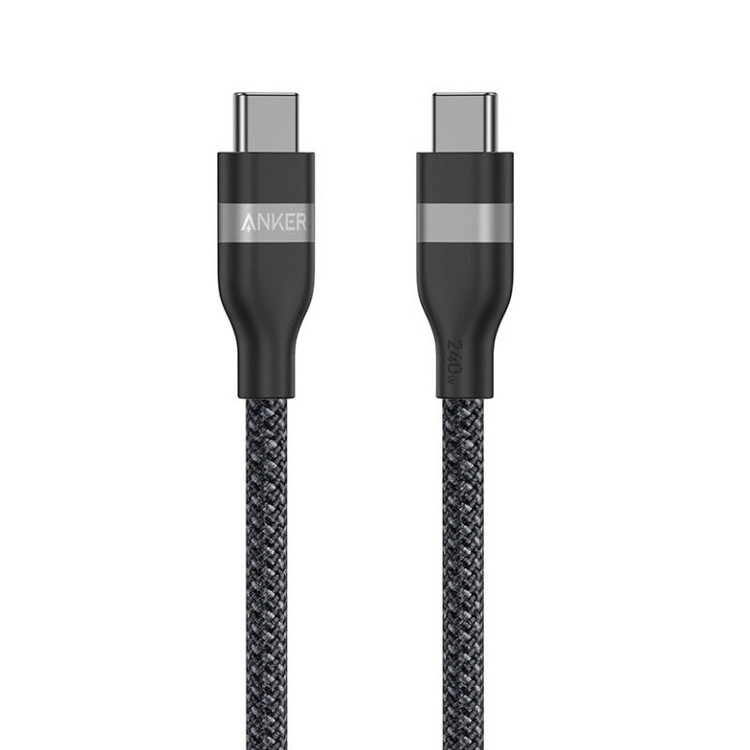 کابل تبدیل USB-C به USB-C انکر مدل A82E2 طول 1.8 متر با توان 240 وات