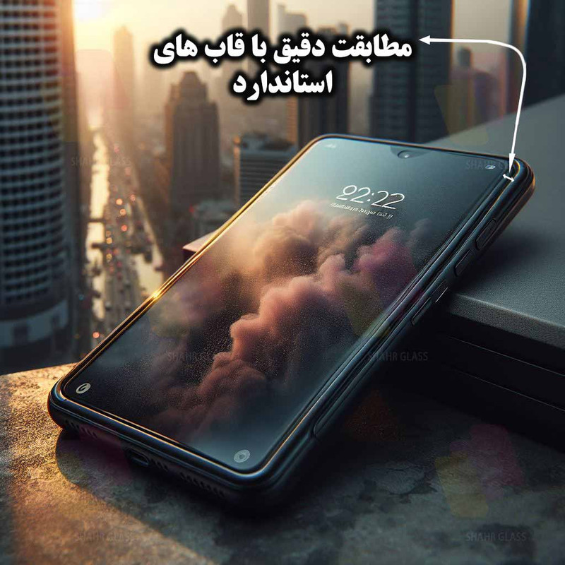 محافظ صفحه نمایش حریم شخصی شهر گلس مدل PRIVFULLS مناسب برای گوشی موبایل اپل iPhone 13 Pro / 13 / 14