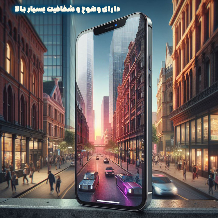 محافظ صفحه نمایش شهر گلس مدل CRCS مناسب برای گوشی موبایل سامسونگ Galaxy A34 5G