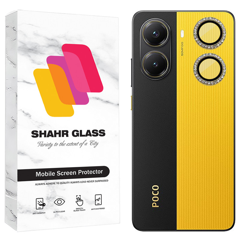 محافظ لنز دوربین شهر گلس مدل NRIS20 مناسب برای گوشی موبایل شیائومی Poco X7 Pro