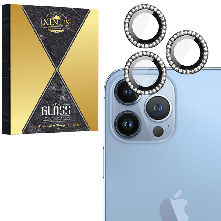 محافظ لنز دوربین ژینوس مدل RINX مناسب برای گوشی موبایل اپل iPhone 16 Pro