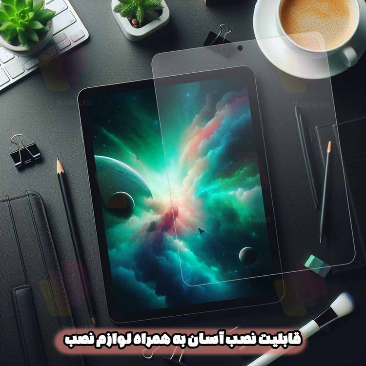 محافظ صفحه نمایش ساده شهر گلس مدل TABNEWS8 مناسب برای تبلت سامسونگ Galaxy Tab A9 / Galaxy Tab X110 / Galaxy Tab X115
