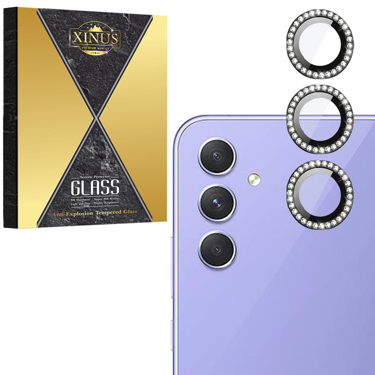 محافظ لنز دوربین شیشهای ژینوس مدل RINX مناسب برای گوشی موبایل سامسونگ Galaxy A16 4G / Galaxy A16 5G