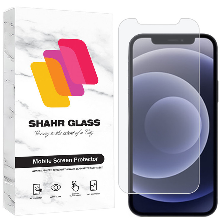 محافظ صفحه نمایش شهر گلس مدل SMPLS مناسب برای گوشی موبایل اپل iPhone 12 Pro / iPhone 12