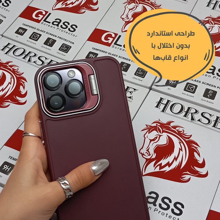 محافظ لنز دوربین هورس مدل RINH20 مناسب برای گوشی موبایل اپل iPhone 12 Pro max