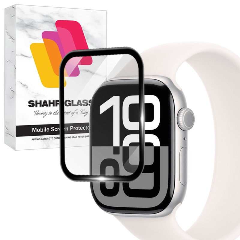 محافظ صفحه نمایش شهر گلس مدل SWPM مناسب برای اپل واچ 42mm سری Watch Series 11