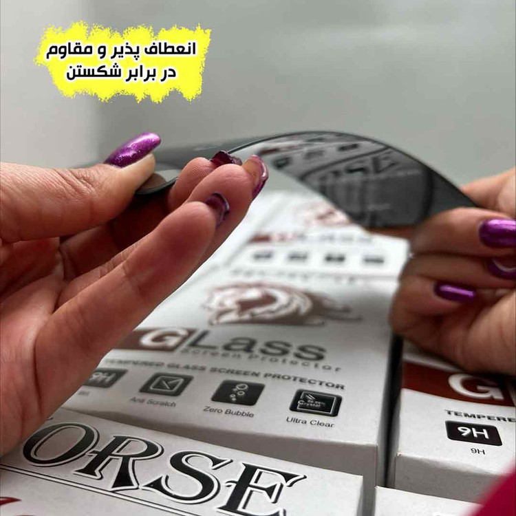 محافظ صفحه نمایش هورس مدل SPXH مناسب برای گوشی موبایل اپل iPhone 16 Pro Max