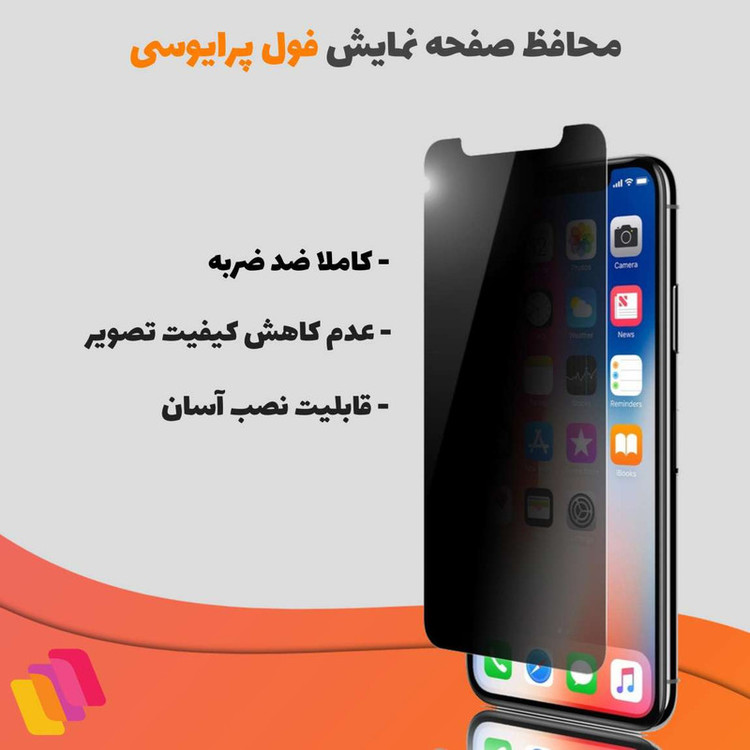 محافظ صفحه نمایش حریم شخصی شهر گلس مدل SECURITS مناسب برای گوشی موبایل سامسونگ Galaxy A15 5G