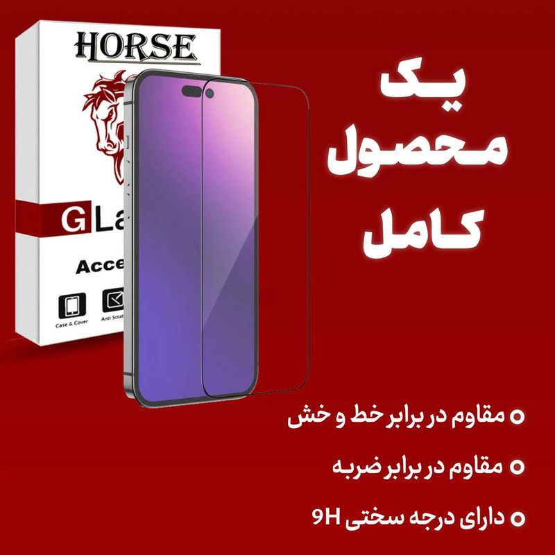 محافظ صفحه نمایش انتی استاتیک هورس مدل ANTIDUSTH مناسب برای گوشی موبایل شیائومی Redmi Note 12 Pro 5G