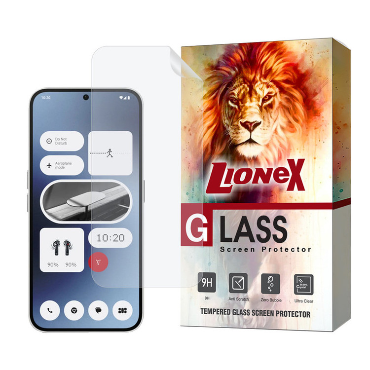 محافظ صفحه نمایش هیدروژل لایونکس مدل HYDROLION مناسب برای گوشی موبایل ناتینگ فون Nothing Phone 2a