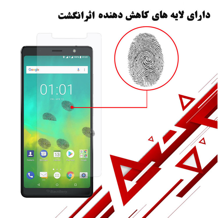 محافظ صفحه نمایش لایونکس مدل UPS مناسب برای گوشی موبایل بلک بری Evolve