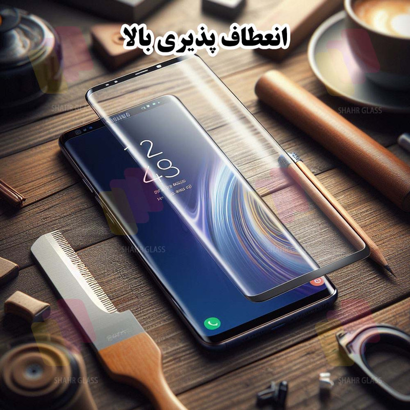 محافظ صفحه نمایش شهر گلس مدل FUAGS مناسب برای گوشی موبایل سامسونگ Galaxy S25 Ultra 5G