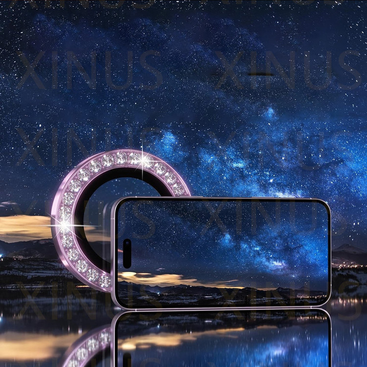 محافظ لنز دوربین شیشهای ژینوس مدل RINX مناسب برای گوشی موبایل شیائومی Redmi Note 12 Pro 5G / Redmi Note 12 Pro Plus 5G