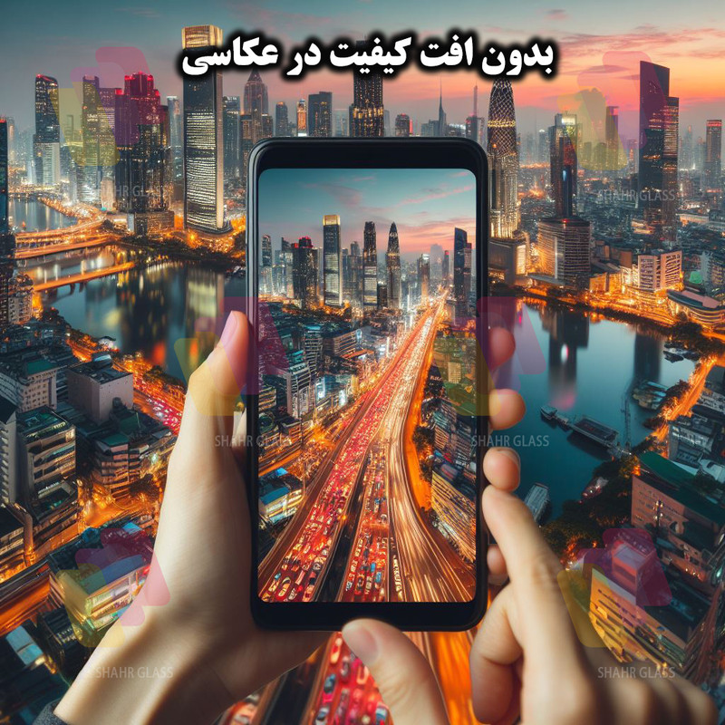 محافظ لنز دوربین شهر گلس مدل LFUD20 مناسب برای گوشی موبایل شیائومی Redmi 14C