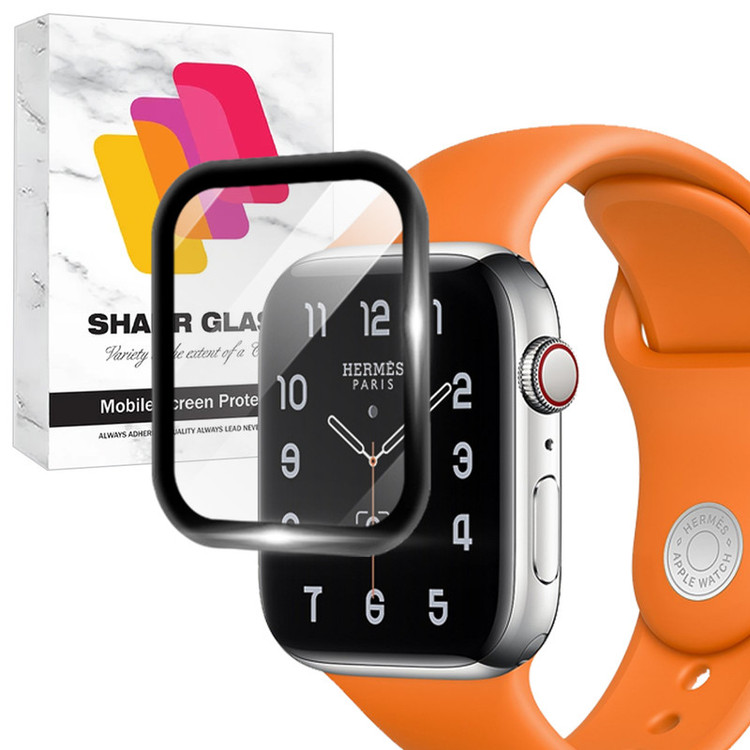 محافظ صفحه نمایش شهر گلس مدل SWPM مناسب برای اپل واچ Watch SE 3 44mm
