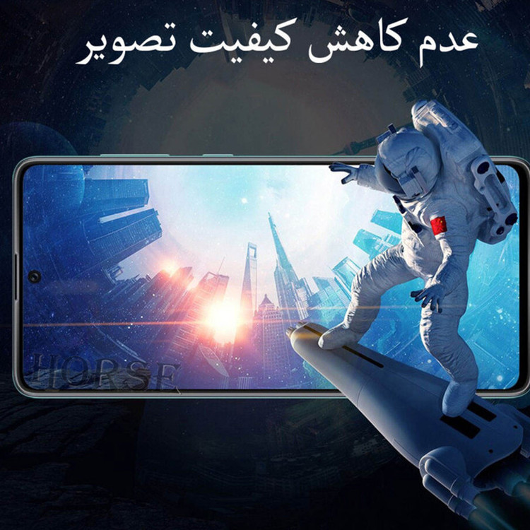 محافظ صفحه نمایش سرامیکی مات هورس مدل CAH مناسب برای گوشی موبایل شیائومی Redmi Note 12 Pro 4G