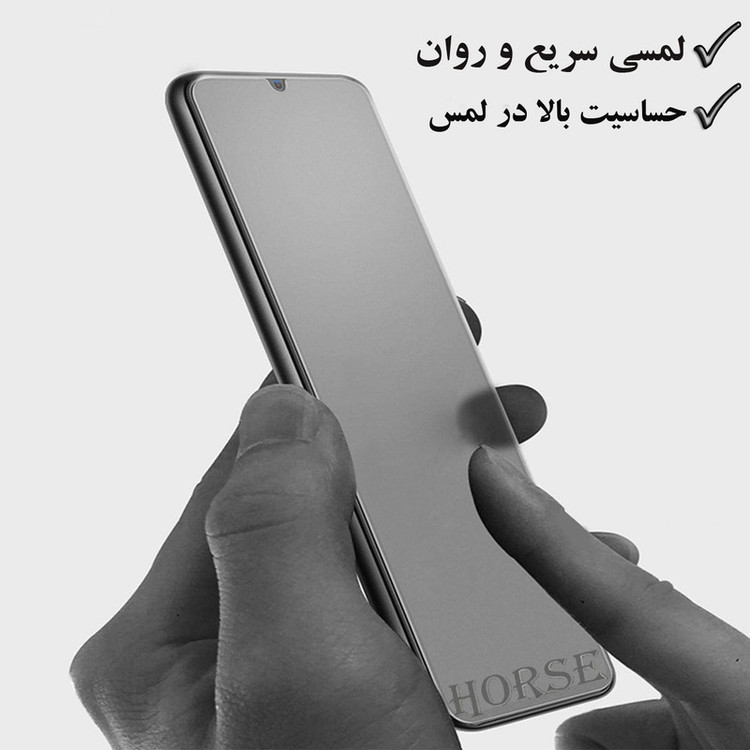 محافظ صفحه نمایش سرامیکی مات هورس مدل CAH مناسب برای گوشی موبایل شیائومی Redmi Note 12 Pro 4G