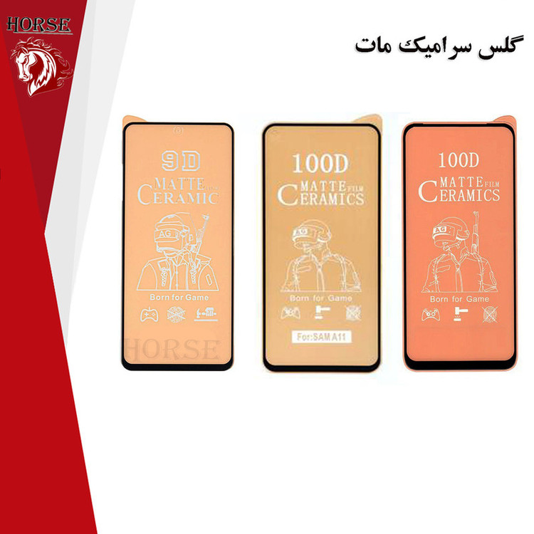 محافظ صفحه نمایش سرامیکی مات هورس مدل CAH مناسب برای گوشی موبایل شیائومی Redmi Note 12 Pro 4G