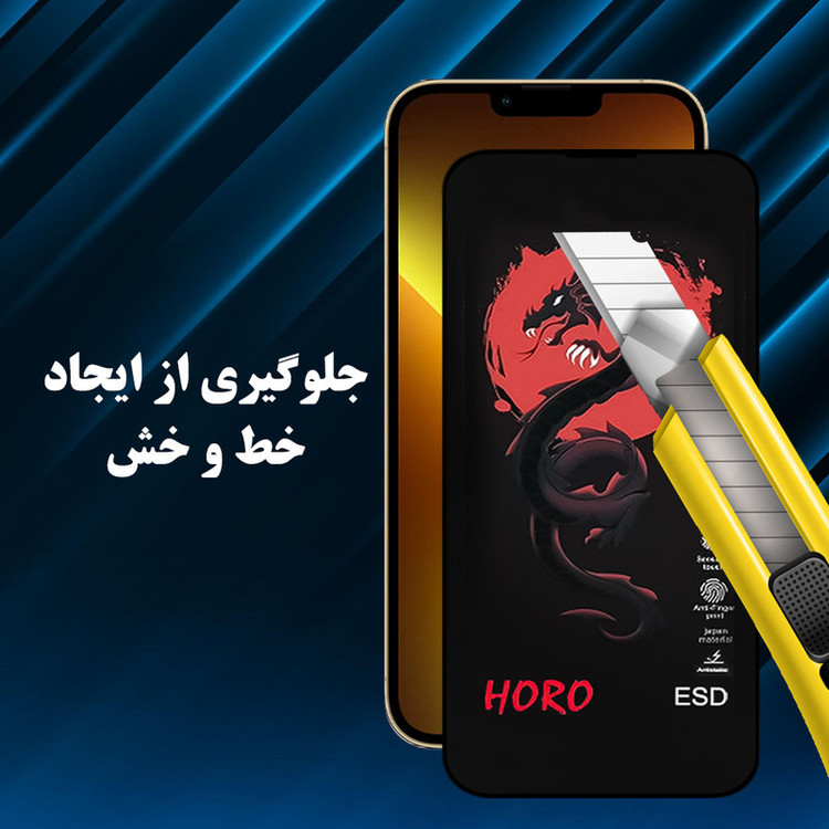 محافظ صفحه نمایش شهر گلس مدل HFUS20 مناسب برای گوشی موبایل اپل iPhone 16