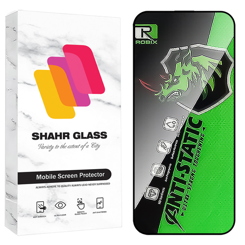 محافظ صفحه نمایش شهر گلس مدل ROBIXS مناسب برای گوشی موبایل اپل iPhone 16 Pro Max