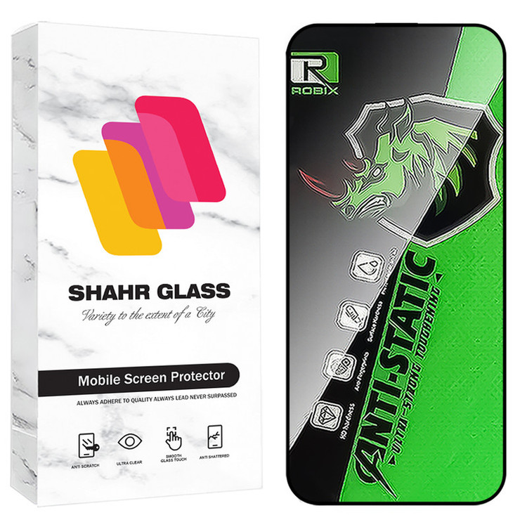 محافظ صفحه نمایش شهر گلس مدل ROBIXS مناسب برای گوشی موبایل اپل iPhone 16 Pro Max