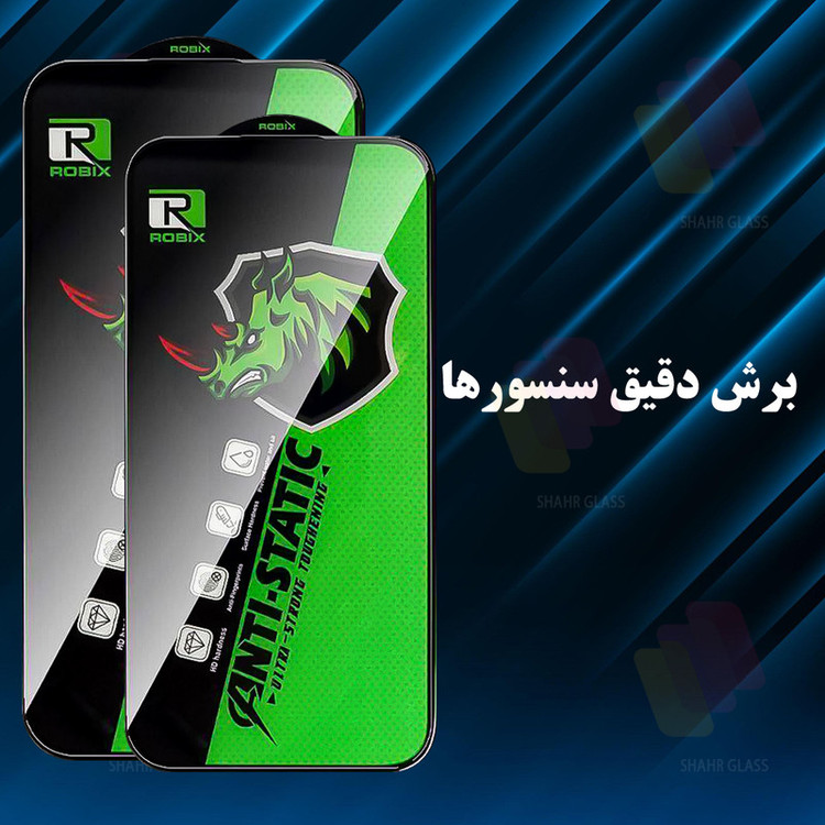 محافظ صفحه نمایش شهر گلس مدل ROBIXS مناسب برای گوشی موبایل اپل iPhone 16 Pro Max