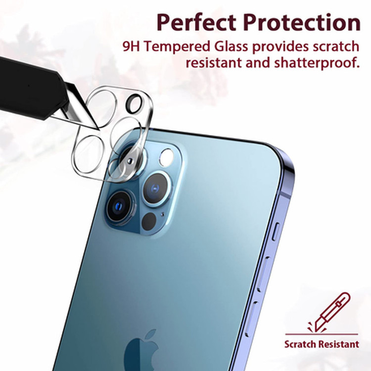 محافظ لنز دوربین هورس مدل 3DLENS مناسب برای گوشی موبایل اپل iPhone 12 Pro Max