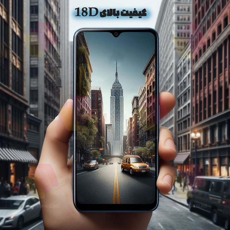 محافظ صفحه نمایش شهر گلس مدل AIRS20 مناسب برای گوشی موبایل ریلمی Note 60x