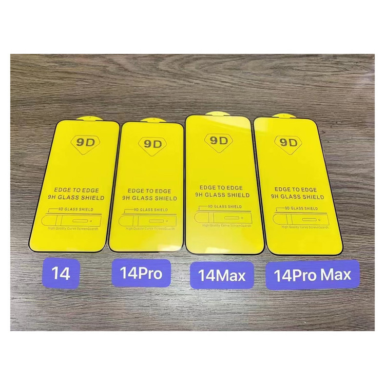 محافظ صفحه نمایش شهر گلس مدل FUL مناسب برای گوشی موبایل اپل iPhone 14