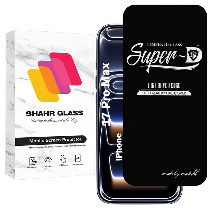 محافظ صفحه نمایش شهر گلس مدل SUPERDNSH مناسب برای گوشی موبایل اپل iPhone 17 Pro Max
