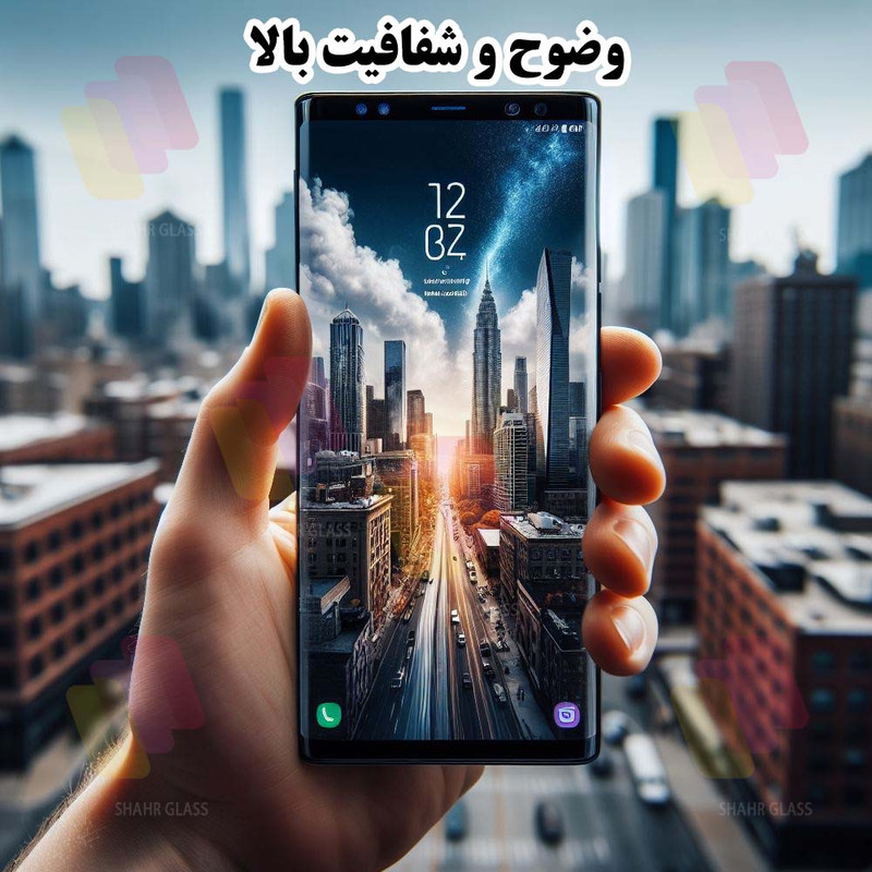 محافظ صفحه نمایش سرامیکی شهر گلس مدل CRMEGSH مناسب برای گوشی موبایل سامسونگ Galaxy Note 10 Plus 4G / Note 10 Plus 5G