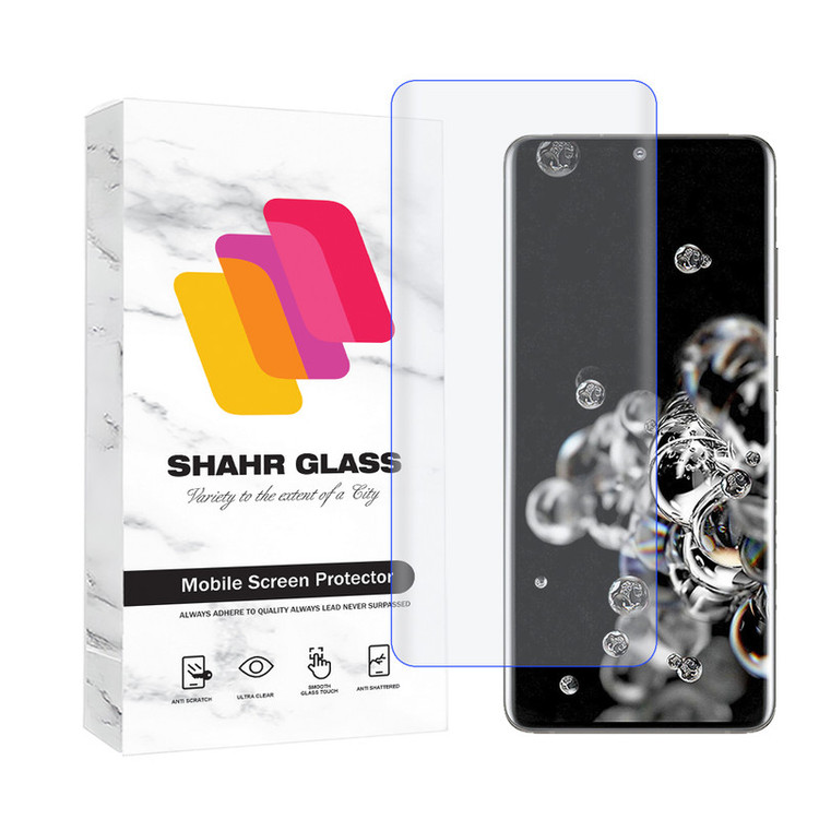 محافظ صفحه نمایش یووی شهر گلس مدل UVLIGHTSH مناسب برای گوشی موبایل سامسونگ Galaxy S20 Ultra 4G / 5G