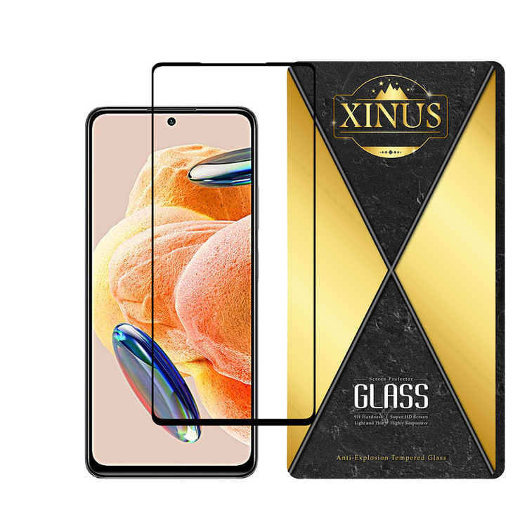 محافظ صفحه نمایش ژینوس مدل FULPLUSX مناسب برای گوشی موبایل شیائومی Redmi Note 12 Pro 4G