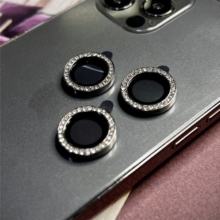 محافظ لنز دوربین شهر گلس مدل DIAMOND مناسب برای گوشی موبایل اپل iPhone 11