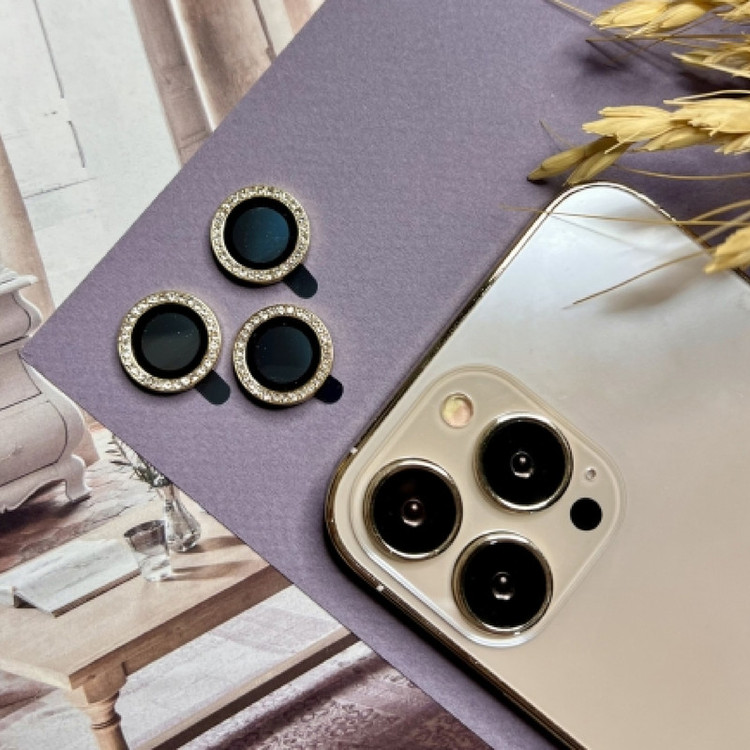 محافظ لنز دوربین شهر گلس مدل DIAMOND مناسب برای گوشی موبایل اپل iPhone 11
